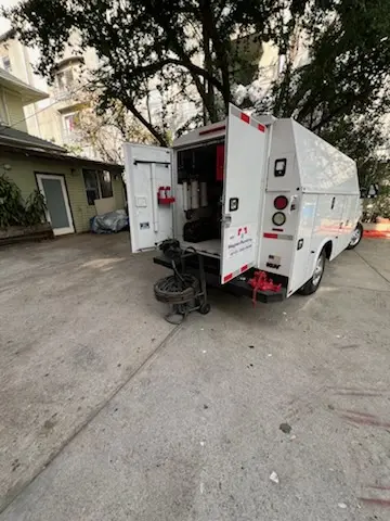 Magnet Plumbing service vehicle on-site for Water Heater Repair in Riedel Estates